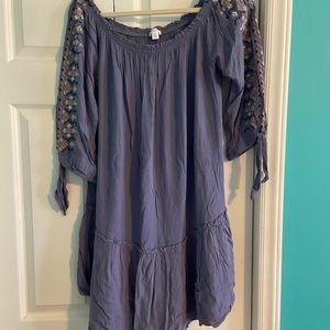 Off the shoulder dress